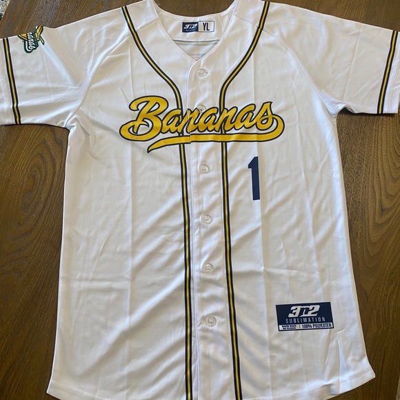 Shirts & Tops Savannah Bananas Youth Jersey Poshmark